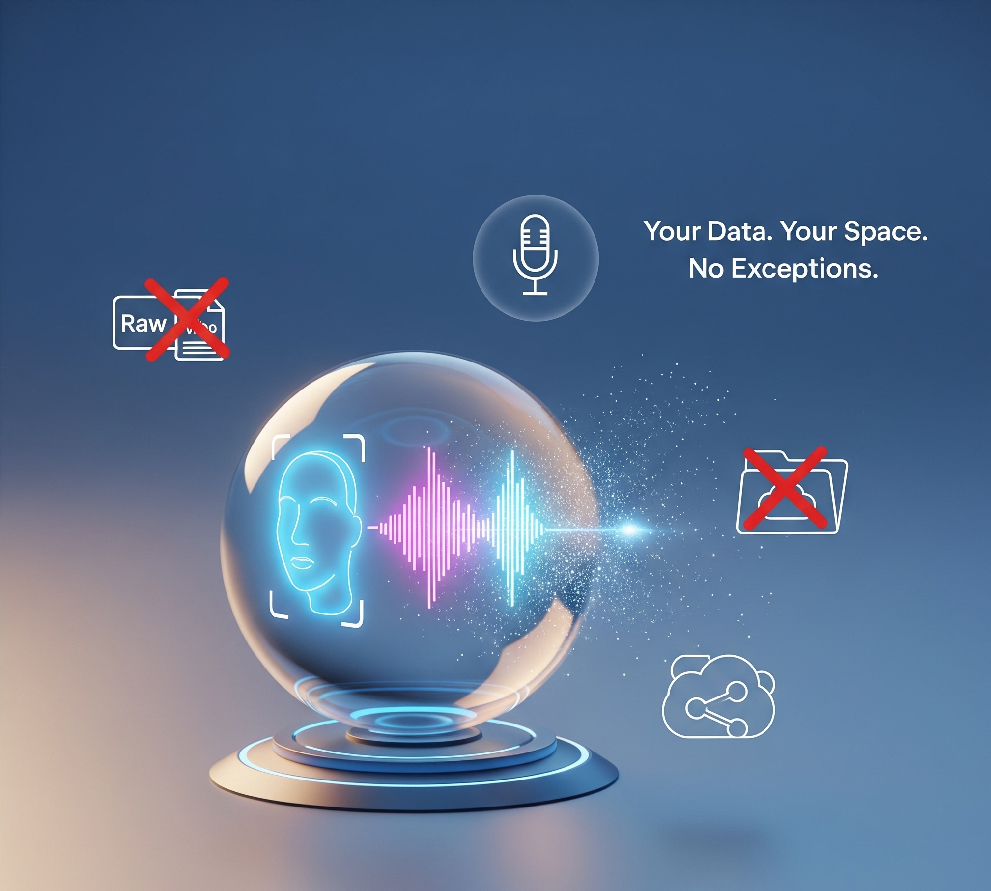 Your Data. Your Space. No Exceptions
